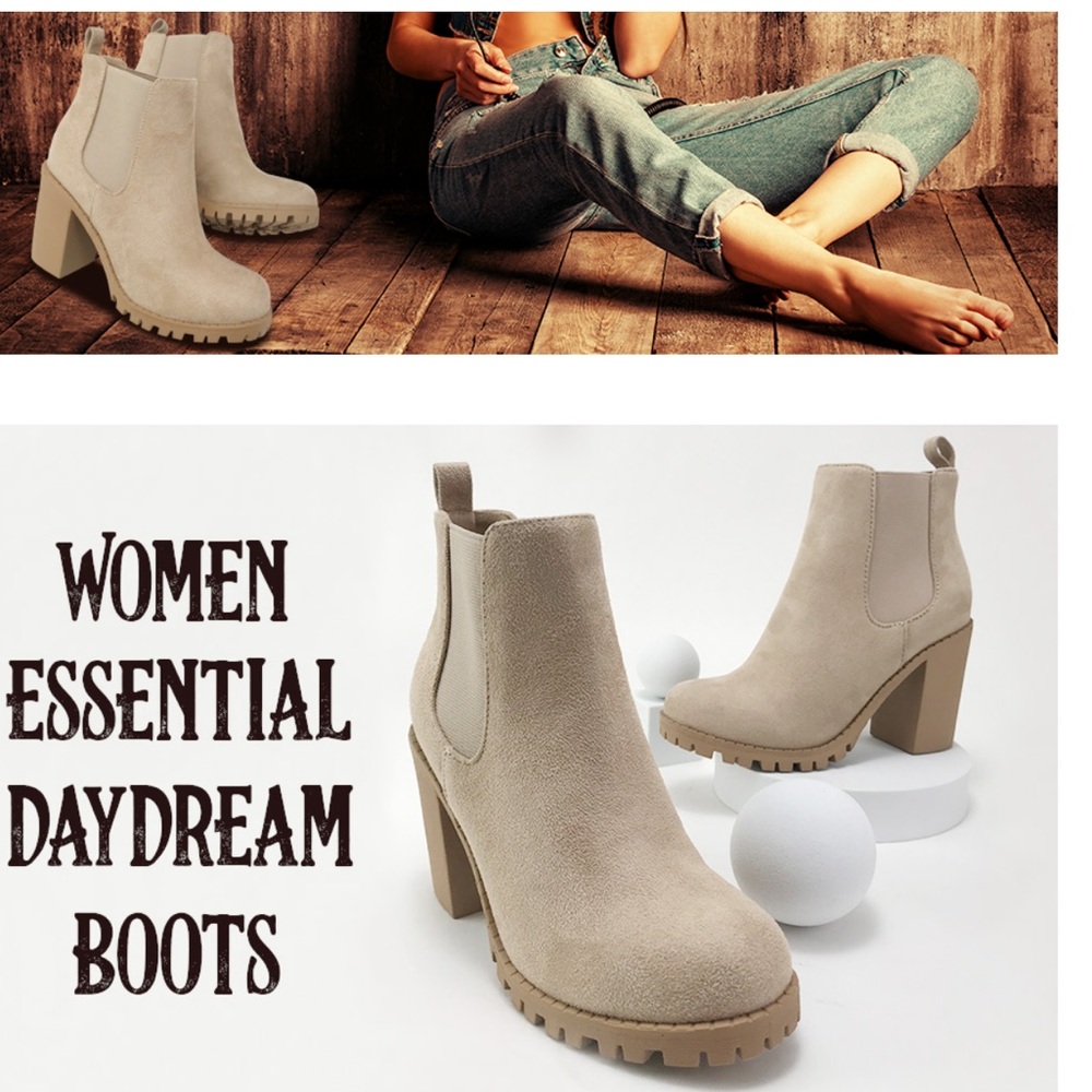 ✨3x25✨Brand new Soda suede booties size 11 - Picture 2 of 5